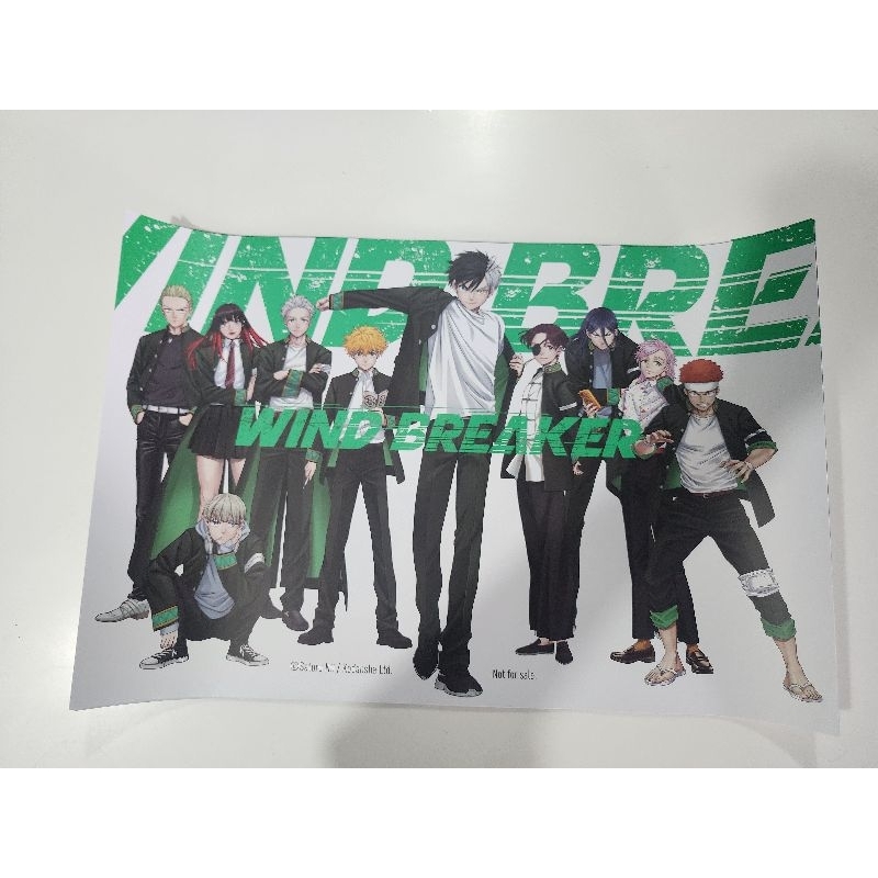 POSTER WIND BREAKER + QUẠT