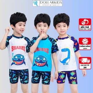 Bộ Đồ Bơi Cho Bé Trai Dollarkids Dành Cho Trẻ Từ 10kg Đến Size Đại