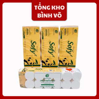 Giấy rút SOFY Thùng 4 gói 1400 tờ