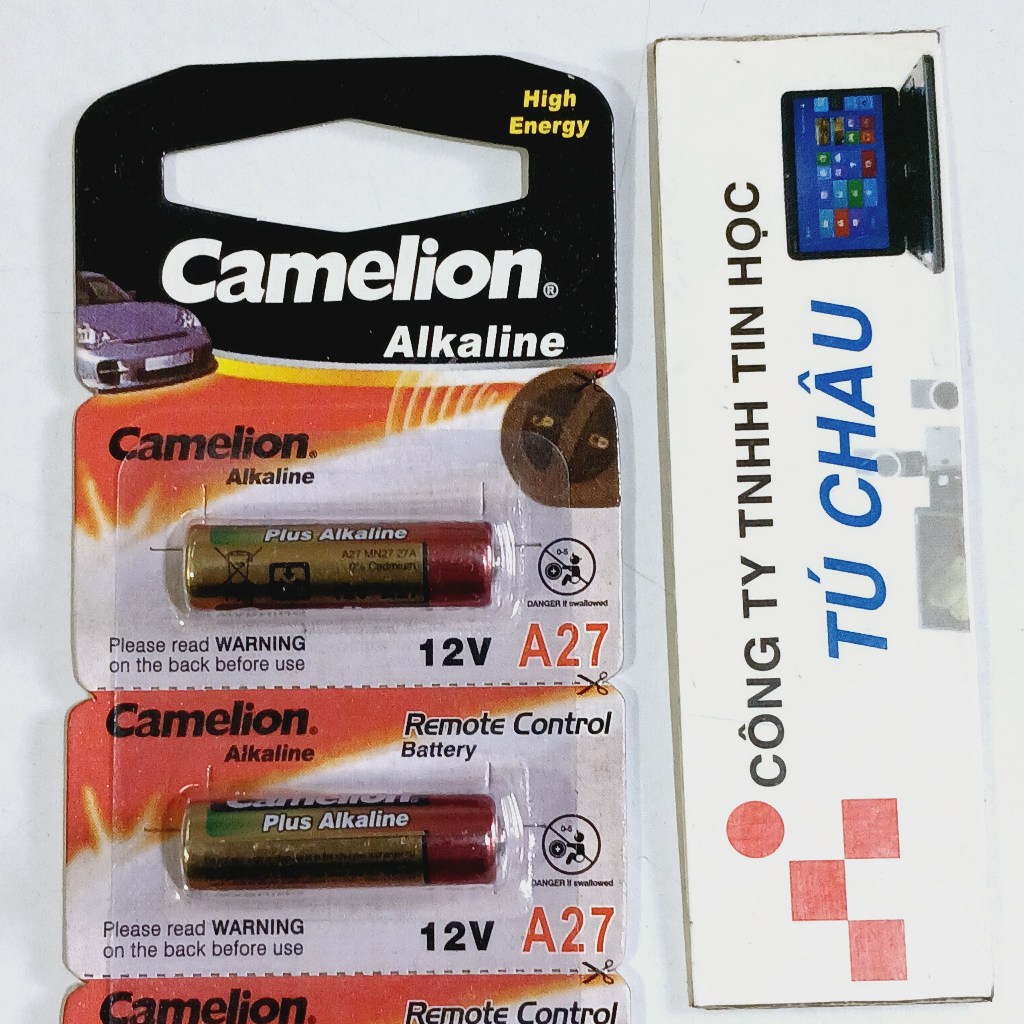 Pin 12V A27 (A27-BP5) /  Camelion Alkaline