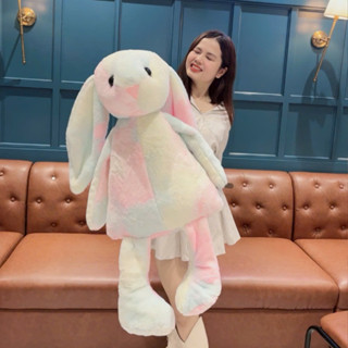 (TẶNG THÊM 1 GẤU 79K KHI MUA size 110 ) gấu bông thỏ jelly cat hàng qc cao cấp , thỏ jelly đáng yêu