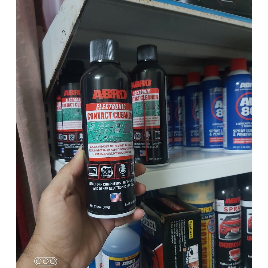 Dung dịch vệ sinh tiếp điểm điện tử ABRO EC-533 Electronic Contact Cleaner