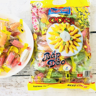 kẹo bắp dẻo mix nhiều màu 100gr