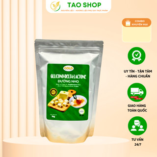 Đường nho Pháp Glucono Delta Lactone gói 1 kg TAO ShopSG làm tào phớ, tào hủ không thạch cao.