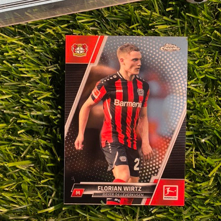 [ CHÍNH HÃNG ] - TOPPS CHROME BUNDESLIGA 2023 - FLORIAN WIRTZ (BAYER 04 LEVERKUSEN)