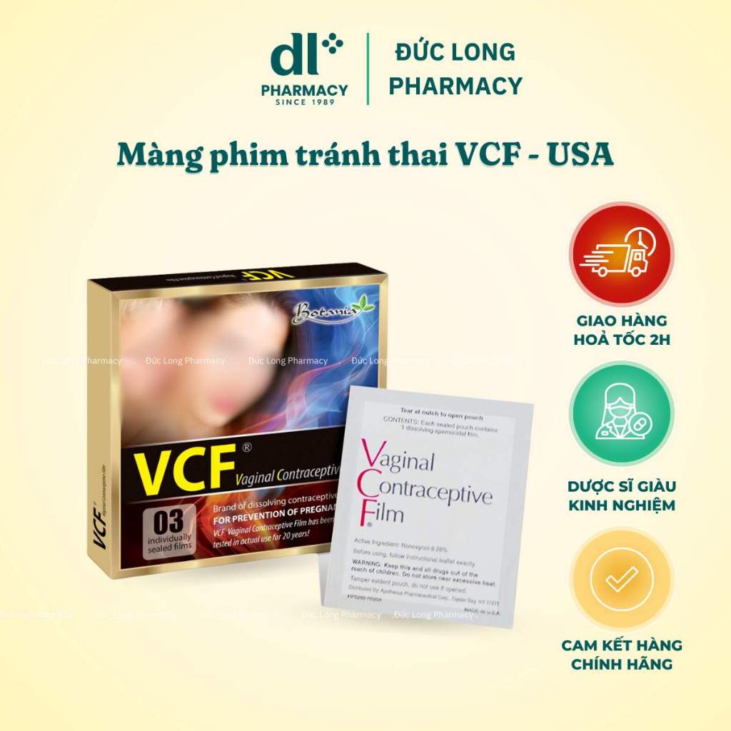 Màng film trá,n.h thai VCF - USA