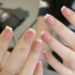 Bộ móng giả màu thạch kiểu dáng đơn giản basic nhẹ nhàng - Làm Nail