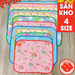  Tấm lót chống thấm cho bé sơ sinh thay bỉm chiếu ĐÀI LOAN lót nôi cũi giường chiếu 