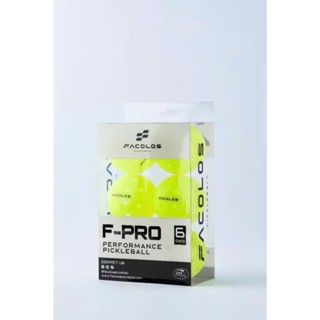 Bóng Facolos F-Pr Performance Pickleball  (USAPA) 40 lỗ với đường kính 74mm (Box 3 Balls) ( Box 6 Balls)