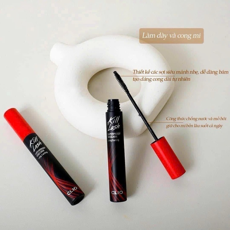 MASCARA CLIO KILL LASH SUPERPROOF #01