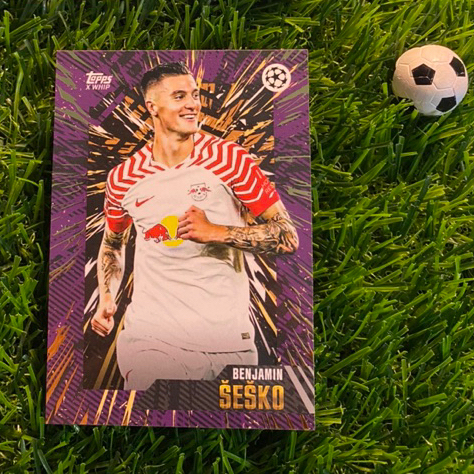[ CHÍNH HÃNG ] - TOPPS GOLD 2024 - BENJAMIN SESKO (RB LEIPZIG)