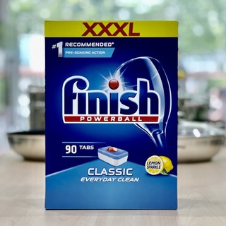 Viên rửa chén bát Finish Classic 120v/ Essential Hộp 100 viên