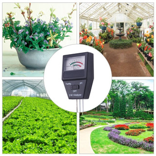 Máy đo pH đất và độ dinh dưỡng của đất 3 đầu dò TPH01801