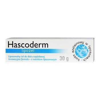 Kem chấm mụn Hascoderm với azelaic acid liposome tác dụng tương tự skinoren acnederm giúp giảm mụn, giảm thâm 30gr