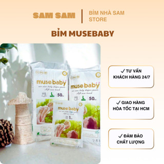 Tã Bỉm MuseBaby xuất Nhật size S50/M50/L50/XL50/XXL50/XXXL50