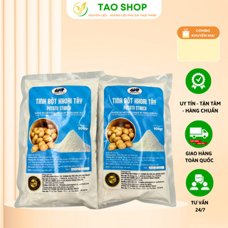  Tinh bột khoai tây Hà Lan gói 500gr TAO ShopSG dùng trong Thực Phẩm 