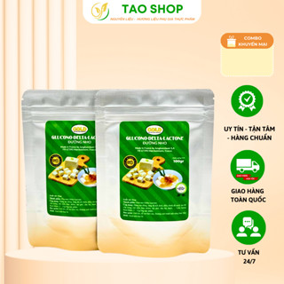 Đường nho Pháp 100gr TAO ShopSG đóng gói theo Tiêu chuẩn An toàn Thực phẩm, tào phớ không thạch cao.