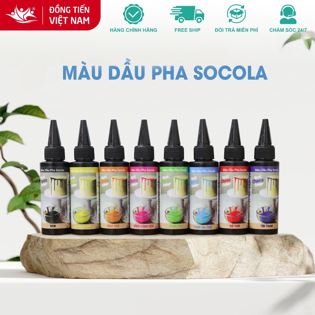 Màu Dầu Chuyên Dùng Cho Socola Hoặc Các Sản Phẩm Gốc Dầu - 50ml