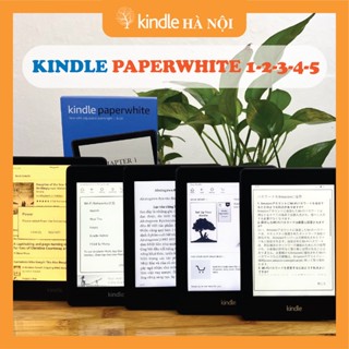 Máy đọc sách Kindle Paperwhite các thế hệ từ 1 đến 6 hàng nhập khẩu - Kindle PPW