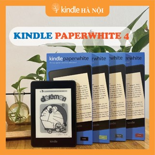 Máy đọc sách Kindle Paperwhite 4 tặng ỐP BAO DA VÀ KHO SÁCH PPW4