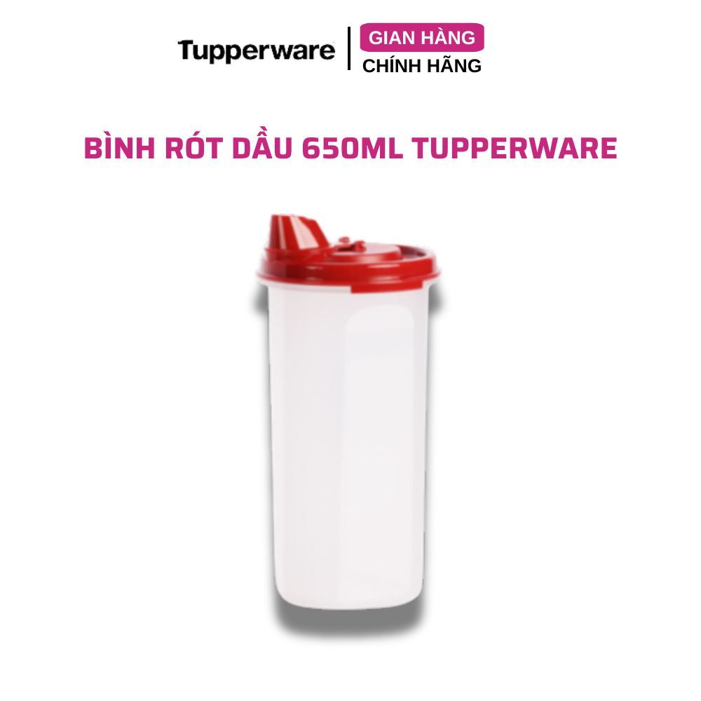 BÌNH RÓT DẦU 650ML TUPPERWARE