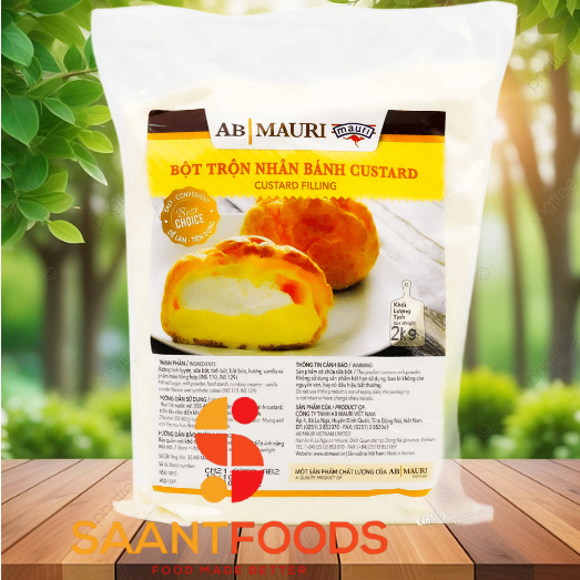 Nhân Làm Bánh Custard Mauri - 2 kg