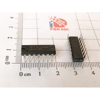 Combo 6 chiếc CD4072BE CD4072 IC số Dip 14 hàng nhập khẩu