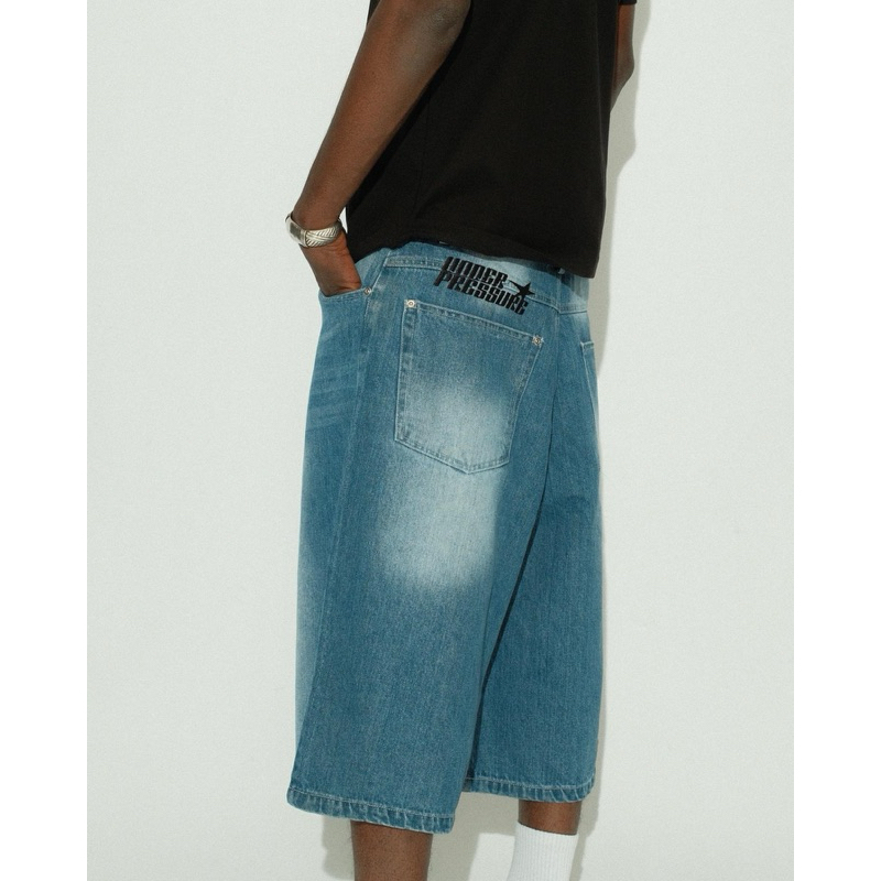 BAGGY JEANS SHORT Quần Short Jeans Nam JUMBO DENIM JORTS
