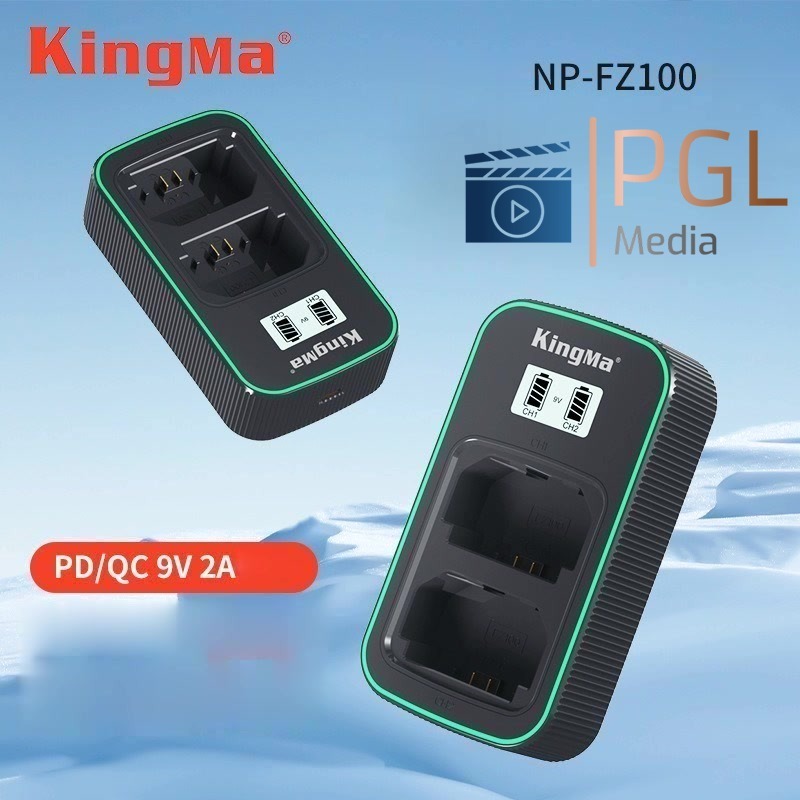 Bộ sạc pin kép fz100, sạc fw50 cho máy ảnh Sony. Bộ sạc đôi Sony FZ-100, FW-50