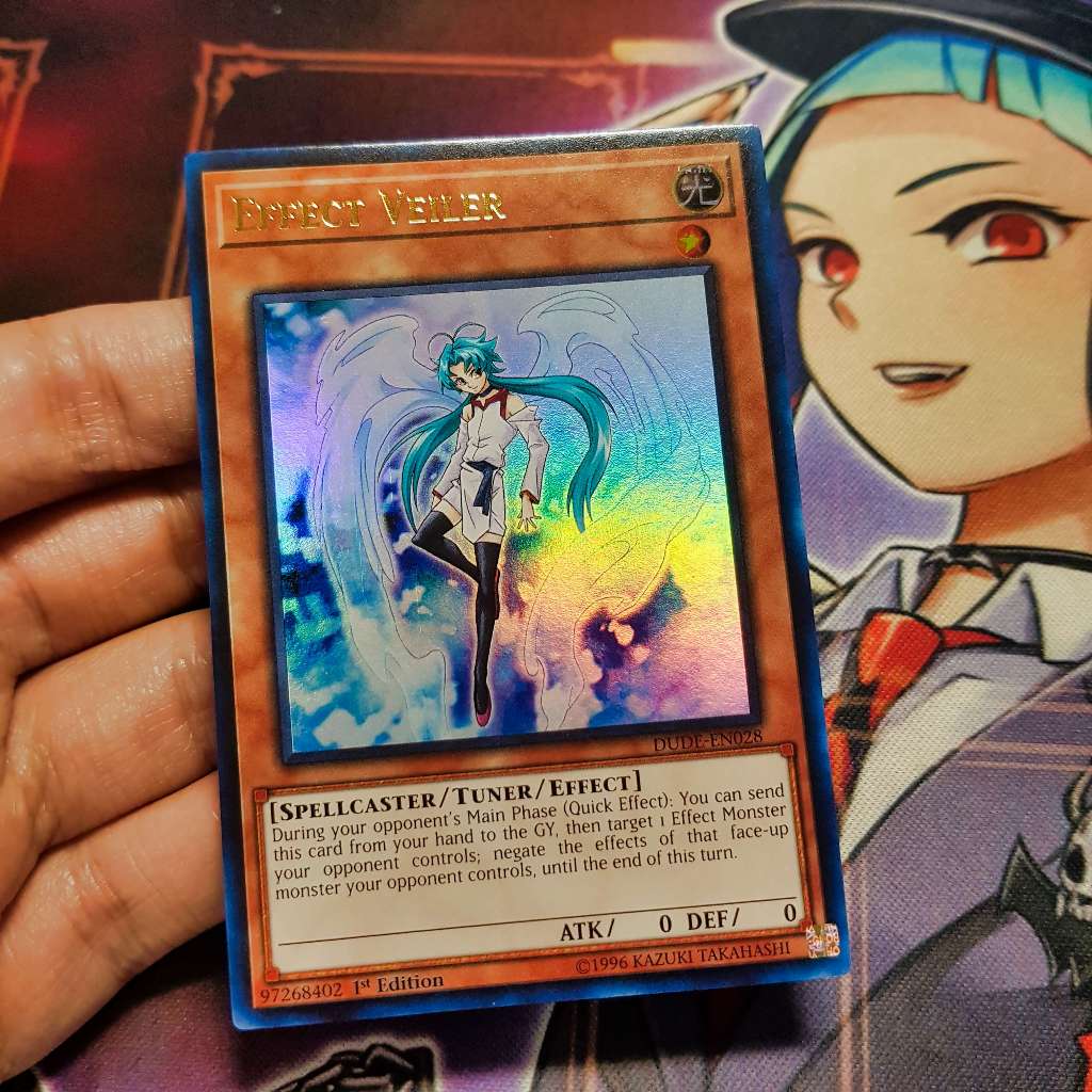 Thẻ bài Yugioh chính hãng | Effect Veiler | DUDE Ultra Rare