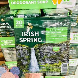 [Có Lẻ] Xà bông cục Mỹ Lốc 20 cục loại 113gr - irish spring.