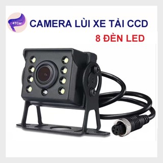 Camera Lùi Xe Tải Xe Khách Xe Bus 9V-36V Hồng Ngoại CCD Dây Tín Hiệu Dài 10m,15m,20m có đèn LED hồng ngoại trợ sáng