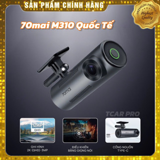 Camera Hành Trình Ô tô 70Mai M310 Quốc Tế 1296P Smart Dash Cam M300 Xe Hơi Xiaomi 1s