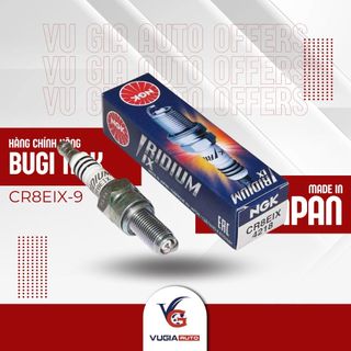 Bugi NGK IRIDIUM CR8EIX [HÀNG CHÍNH HÃNG] cho Exciter 150, Piagio Vespa ...