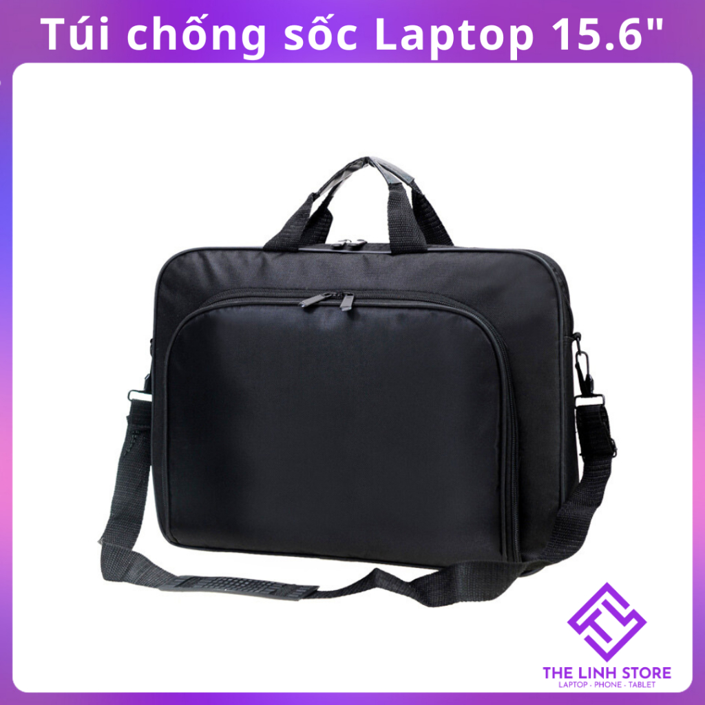 Túi chống sốc laptop cỡ 15 inch - Có đệm dày Kiểu dáng đơn giản