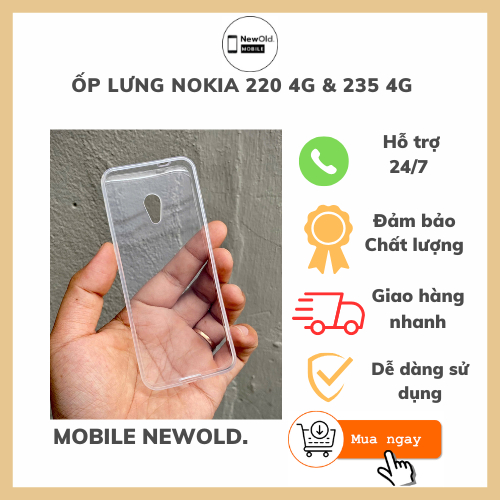 [Mobile NewOld.] Ốp lưng điện thoại Nokia 220 4G 2024 I Nokia 235 4G 2024 I Nokia 215 4G 2024 - Hàng