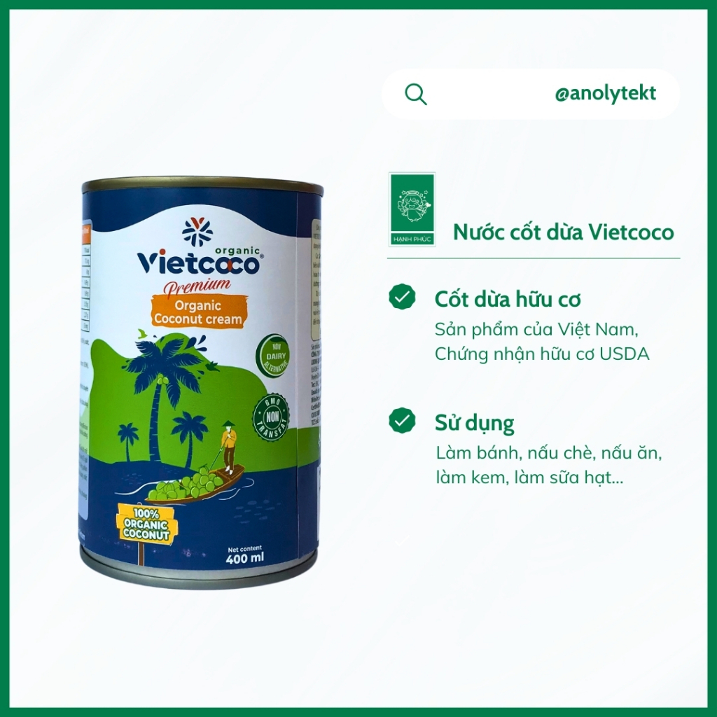 Nước Cốt Dừa Vietcoco