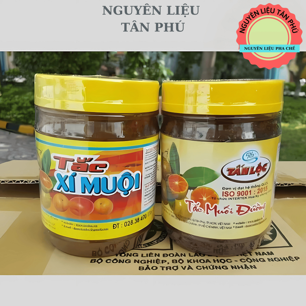 Tắc xí muội Tấn Lộc - Hộp 900gr