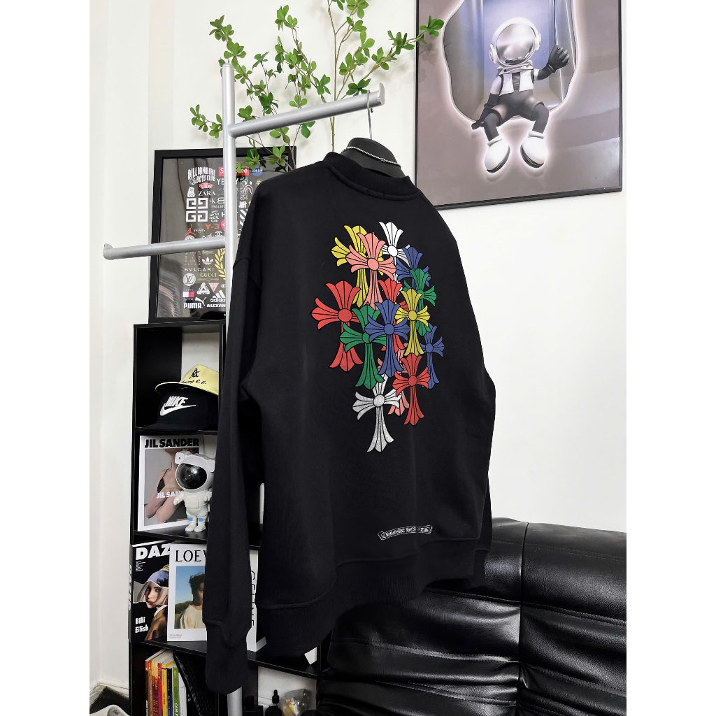 [Ảnh Thật] Áo sweater Chrome Hearts Multicolour - Streetwears SG