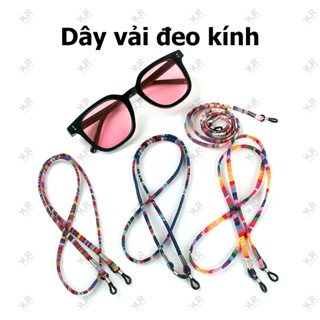  Dây vải đeo kính tiện lợi nhiều màu sắc hoạ tiết. dây đeo chống rơi chống quên mắt kính khẩu trang 