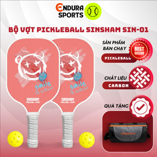 Vợt Pickleball người lớn trẻ em, vợt Pickleball Sinsham mặt vợt hoạt hình TẶNG KÈM TÚI VÀ BÓNG