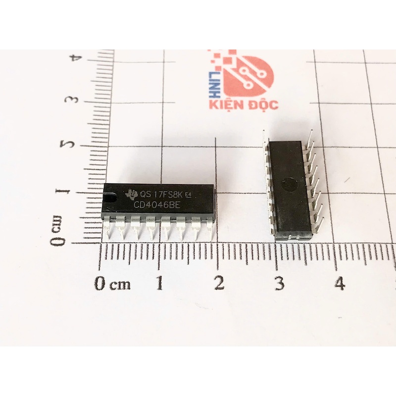 [Combo 5 chiếc] CD4046BE, CD4046 IC Chuyên Dụng DIP-16