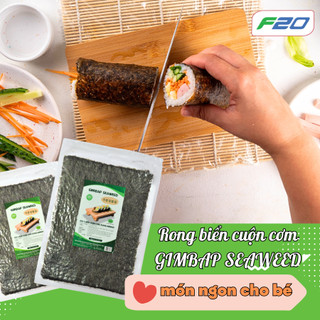 Rong Biển Cuộn cơm GIMBAP SWEED Gói 50 lá/10 lá, Rong Biển Cuộn Sushi, kimbap