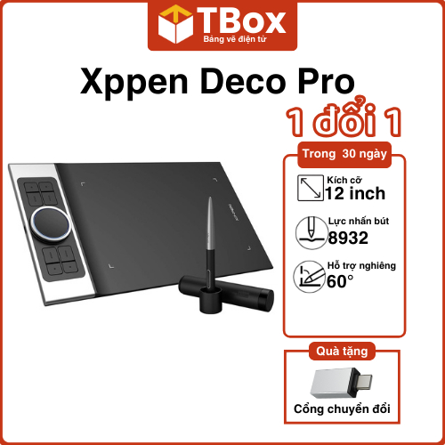 【HÀNG CHÍNH HÃNG】Bảng Vẽ Điện Tử Xppen Deco Pro Bảng Vẽ Đồ Họa Bảng Vẽ Màn Hình Bút Cảm Ứng