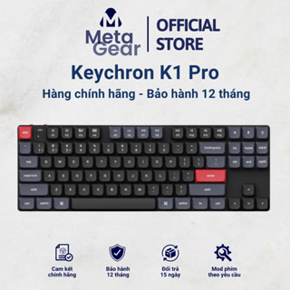 Bàn Phím Cơ Low Profile Keychron K1 Pro - Bàn Phím Custom QMK/VIA Ultra Slim Tenkeyless