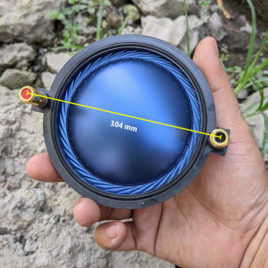 Mâm COIL 850 RCF dây dẹp , 01 cái mâm coil loa 74.5