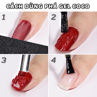Phá Sơn Gel Không Nóng - Phá Gel Lạnh Coco 15ml