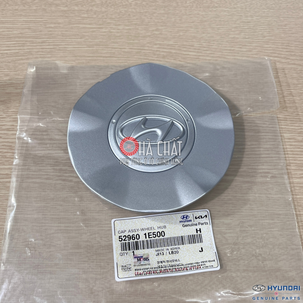 Logo ốp chụp lazang cho xe HYUNDAI ACCENT, VERNA / Chính hãng HYUNDAI MOBIS nhập khẩu Hàn Quốc