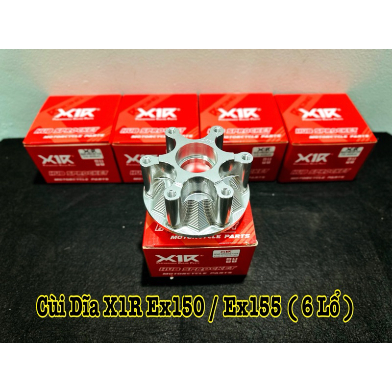 Cùi Dĩa CNC X1R Ex150 / Ex155 ( 6 Lổ ) Hàng Chính Hãng X1R >>>>