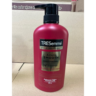 Dầu gội Tresemme KERATIN SMOOTH 450ml thái lan ( mầu đỏ)